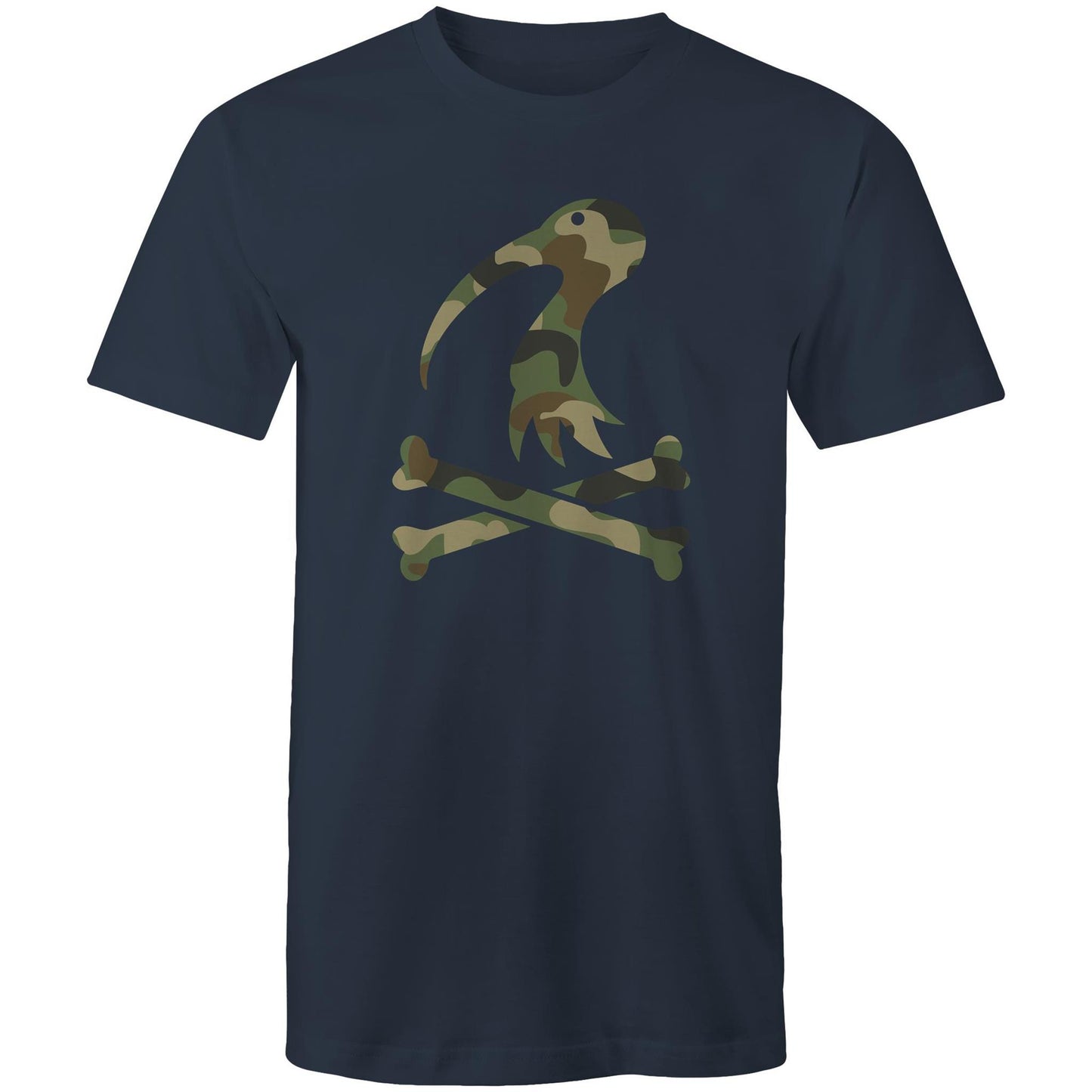 Men's Cross Bones Camo Tee