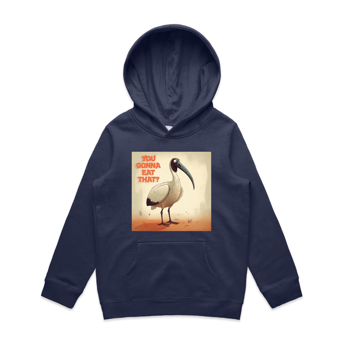 Bin Chicken Youth Supply Hoodie: "You Gonna Eat That?" | Ozzy Anarchy