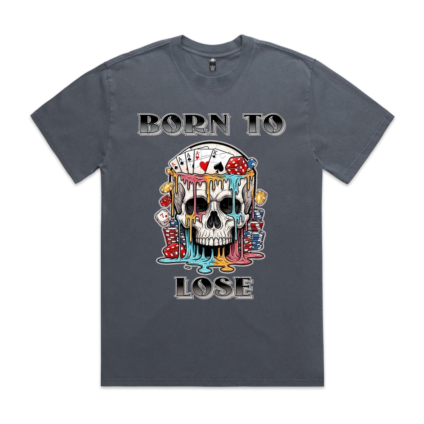 Born To Lose Heavy Faded T-Shirt | Ozzy Anarchy